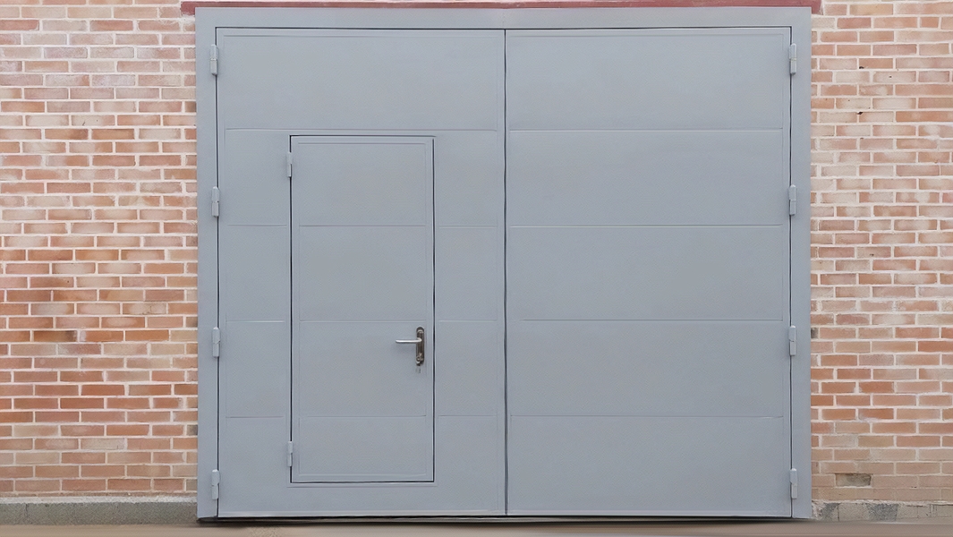 Ворота с калиткой Ворота с калиткой