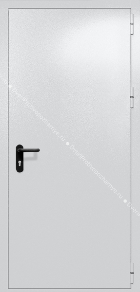 Однопольная глухая дверь ei-60 с ручкой «антипаника» (цвет светло-серый RAL 7047) Однопольная глухая дверь ei-60 с ручкой «антипаника» (цвет светло-серый RAL 7047)