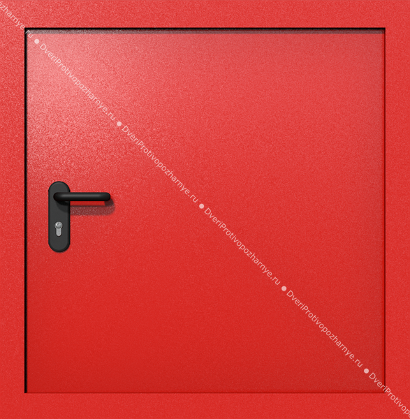 Одностворчатый квадратный люк ei-60 (цвет красный RAL 3020) Одностворчатый квадратный люк ei-60 (цвет красный RAL 3020)