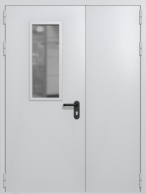 Полуторапольная дверь ei-60 со стеклом 700x300 (цвет светло-серый RAL 7047) Полуторапольная дверь ei-60 со стеклом 700x300 (цвет светло-серый RAL 7047)