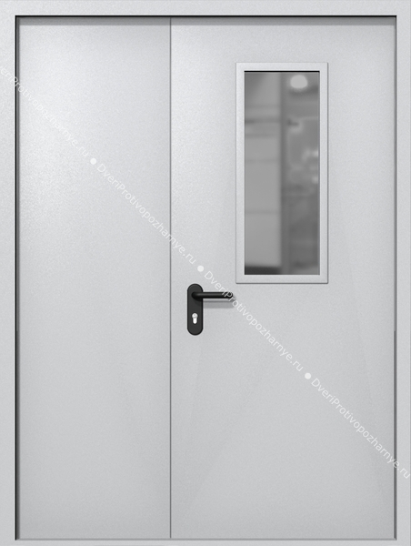 Полуторапольная дверь ei-60 со стеклом 700x300 (цвет светло-серый RAL 7047) Полуторапольная дверь ei-60 со стеклом 700x300 (цвет светло-серый RAL 7047)